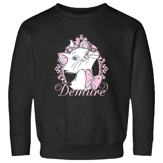 Disney The Aristocats Cute Marie Demure Sketch Chest Frame Sweatshirts
