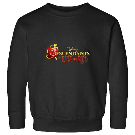 Disney Descendants 4 The Rise of Red  Movie Logo Sweatshirts