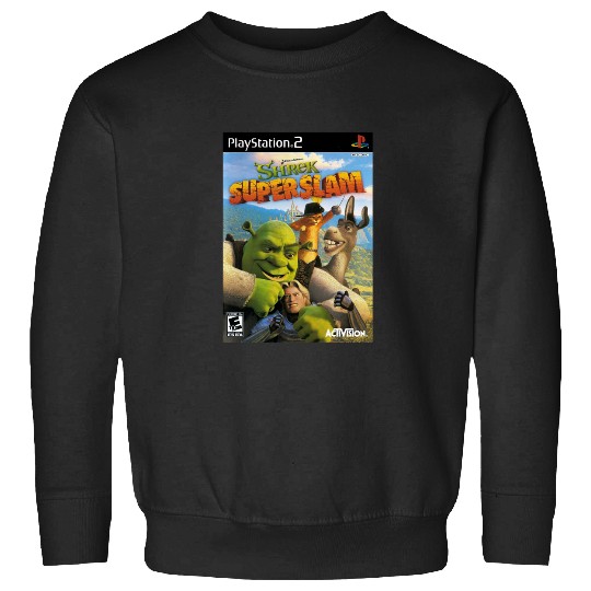 Shrek Super Slam PlayStation 2  : Shrek Same Swamp Forever , Shrek Shirt, Disney Fiona Princess , Shrek,Shrek Sweatshirts