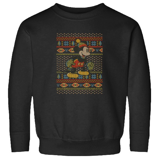 Discover Disney Mickey Mouse Christmas Sweater Style Sweatshirts
