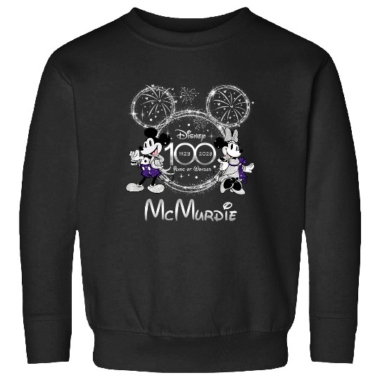 Discover Disney 100 years of wonder MCMURDIE Sweatshirts