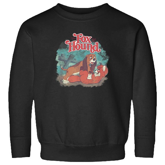 Disney The Fox and the Hound  Classic Poster T-S Sweatshirts