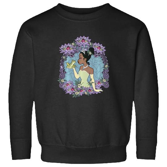 Disney Princess And The Frog Tiana Floral Frame Portrait Sweatshirts