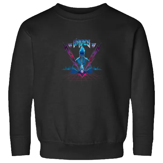 Disney Villains Hades 90s Rock Band Sweatshirts