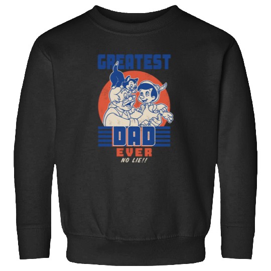 Disney Pinocchio and Geppetto Greatest Dad Ever No Lie Sweatshirts