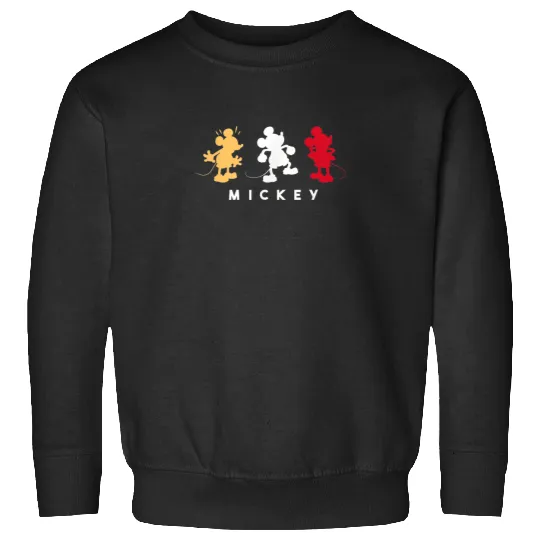 Amazon Essentials Disney Mickey Silhouette Trio Sweatshirts