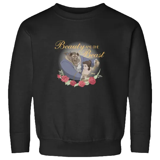 Disney Princess - Beauty And The Beast Roses Sweatshirts