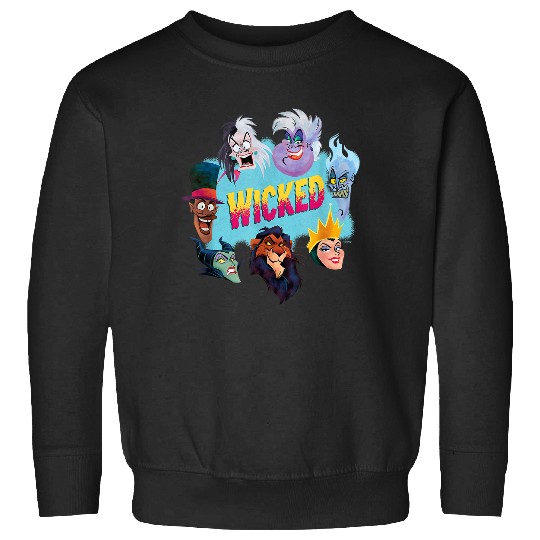 Disney Villains Wicked Ensemble of Evil Sweatshirts