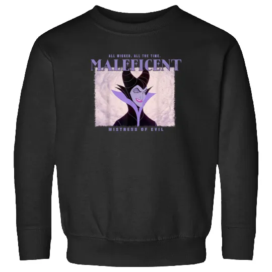 Disney Maleficent All Wicked. All The Time. Poster Sweatshirts