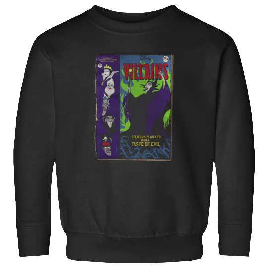 Disney Villains Deliciously Wicked Comic Sweatshirts