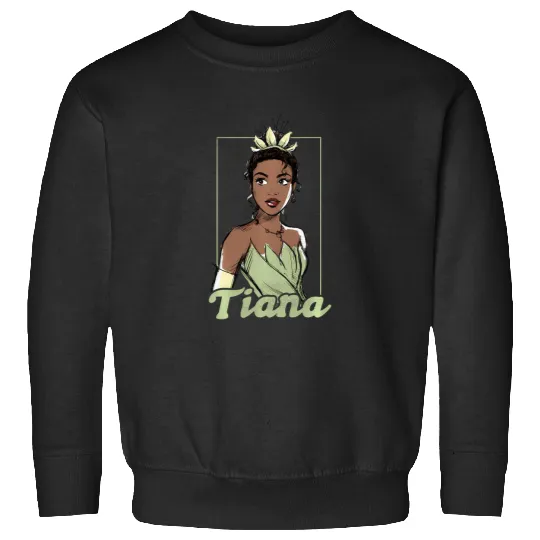 Disney The Princess And The Frog Tiana Sketch Portrait Sweatshirts