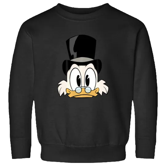 Disney Ducktales Scrooge Mcduck Big Face Sweatshirts