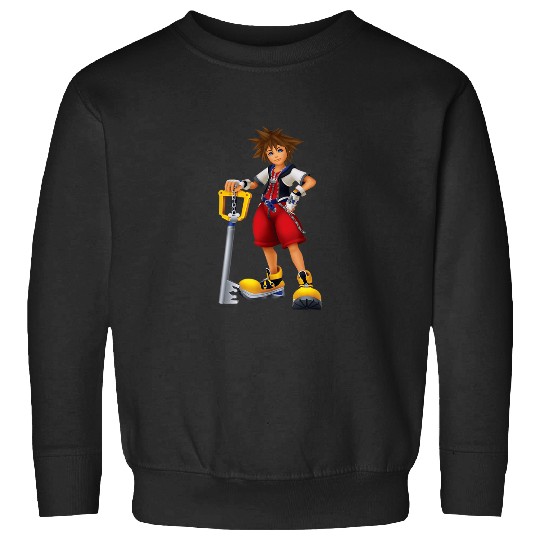 Disney Kingdom Hearts Sora Key Blade TShirt Sweatshirts
