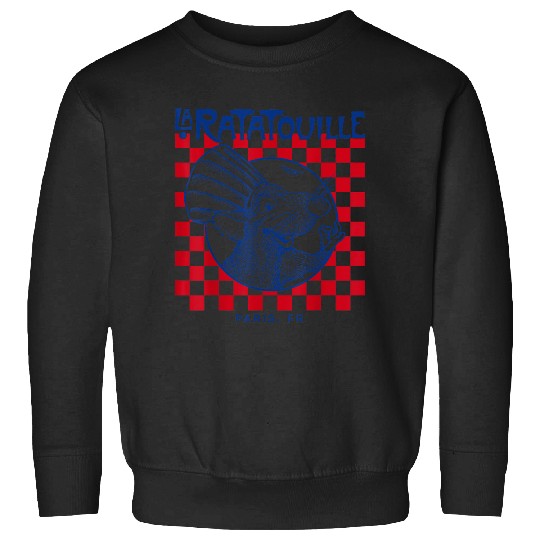 Disney Pixar Ratatouille Remy Paris Checkerboard Sweatshirts