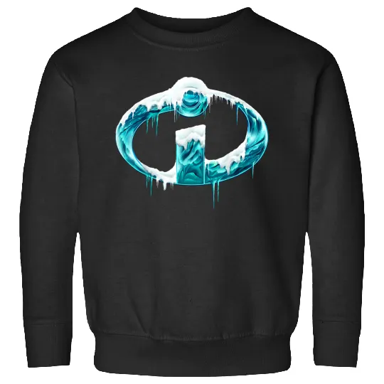 Disney Pixar Incredibles Frost Logo Graphic Sweatshirts