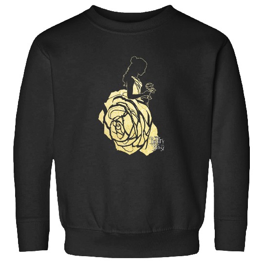 Disneys Beauty The Beast Belle Golden Dress Graphic Sweatshirts
