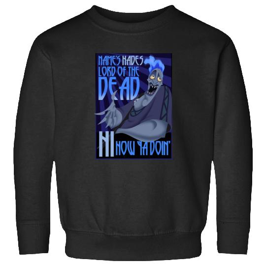 Disney Hercules The Name's Hades Quote Graphic Sweatshirts