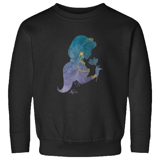 Disneys aladdin live action princess jasmine jewelry long sleeve Sweatshirts