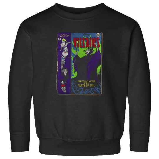 Disney Villains Deliciously Wicked Comic Sweatshirts