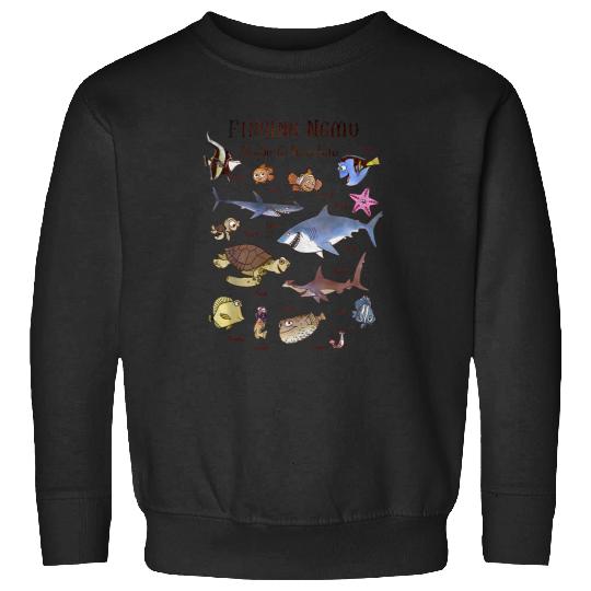 Disneys Pixars finding nemo guide to sea life Sweatshirts