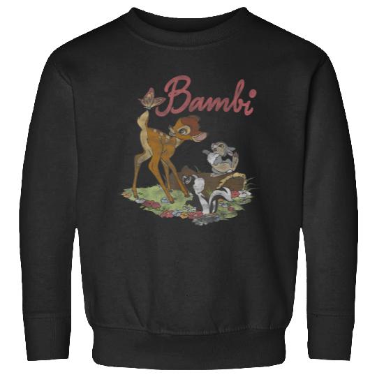 Disney Bambi Group Shot Logo Sweatshirts