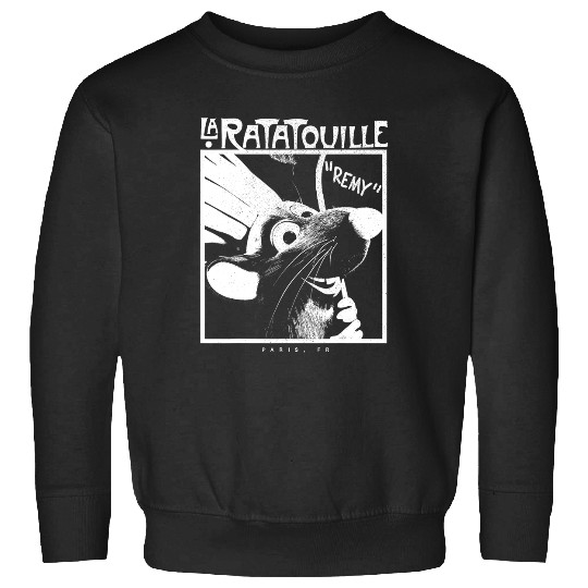 Disney Pixar Ratatouille Chef Remy Faded Silhouette Poster Sweatshirts