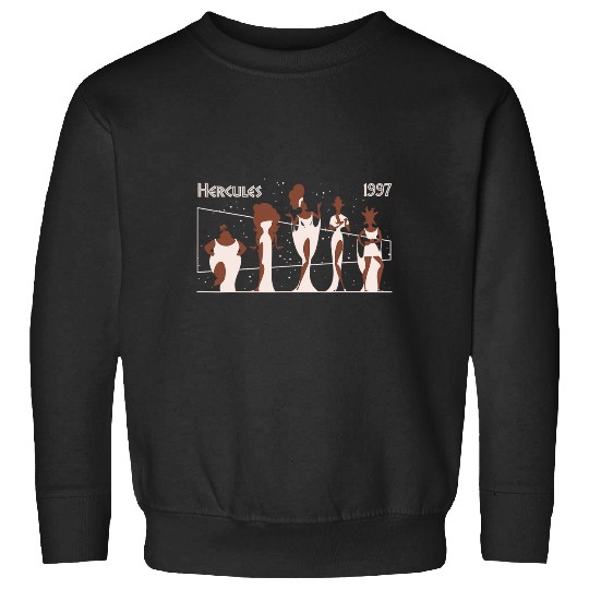 Disney Hercules 1997 Muses Portrait Constellation Sweatshirts