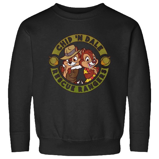 Disneys Chip 'n Dale Rescue Rangers Logo Sweatshirts