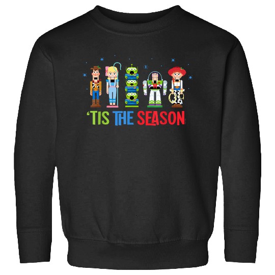 Disneyss And Pixarss Toy Story Christmas Holiday Nutcrackers Sweatshirts