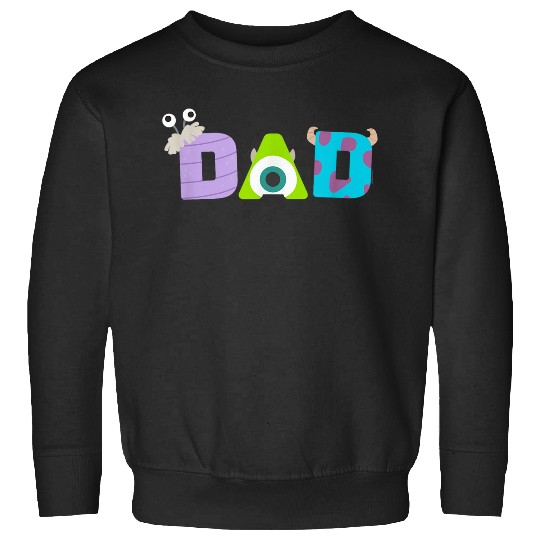 Disneyss And Pixarss Monsters Inc Dad Fathers Day Birthday Sweatshirts