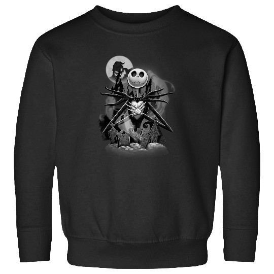 Disneyss Nightmare Before Christmas Jack Night Scene Sweatshirts