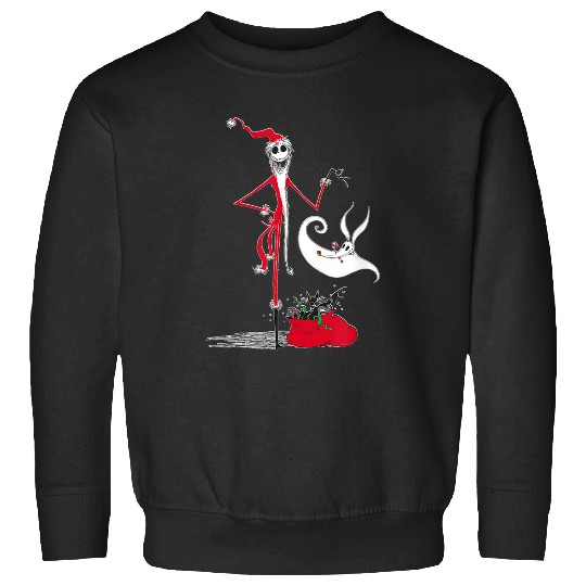 Disneyss Nightmare Before Christmas Holiday Jack Zero Sweatshirts