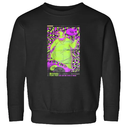 Disneyss The Nightmare Before Christmas Dj Oogie Boogie Poster Sweatshirts
