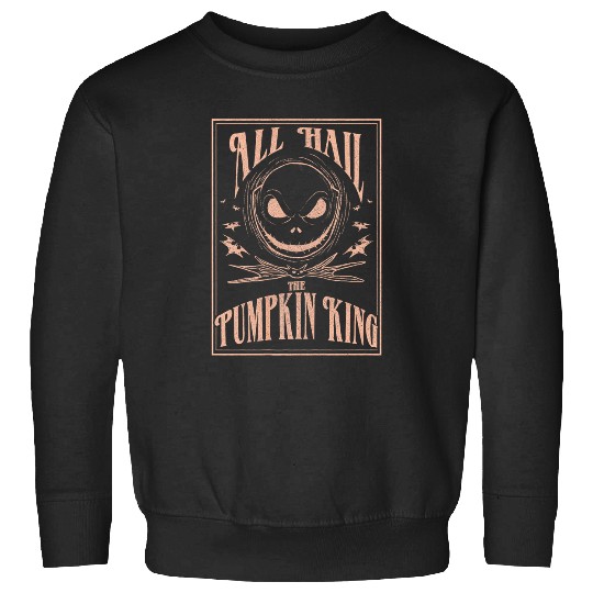 Disneyss The Nightmare Before Christmas Hail The Pumpkin King Sweatshirts