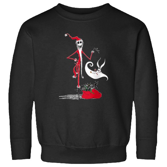 Disneyss Nightmare Before Christmas Holiday Jack Zero Sweatshirts