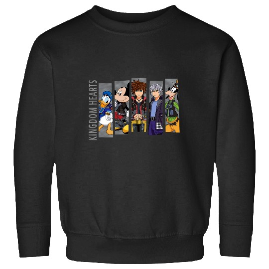 Disneys kingdom hearts iii Mickeys mouse characters Sweatshirts