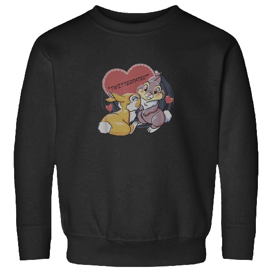 Disney Bambi Thumper Miss Bunny Valentines Day Sweatshirts