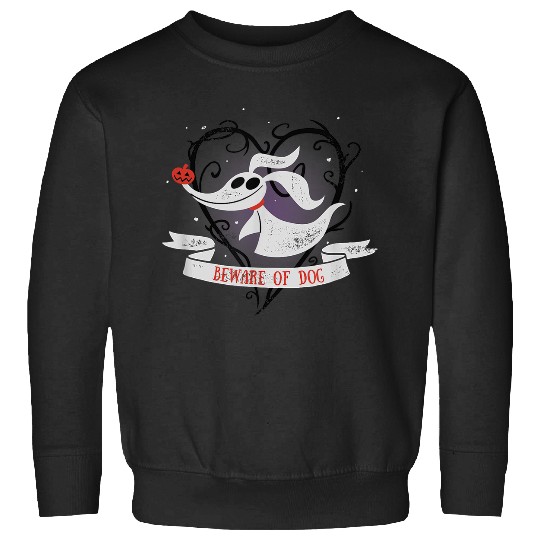 Disneyss The Nightmare Before Christmas Zero Beware Of Dog Sweatshirts