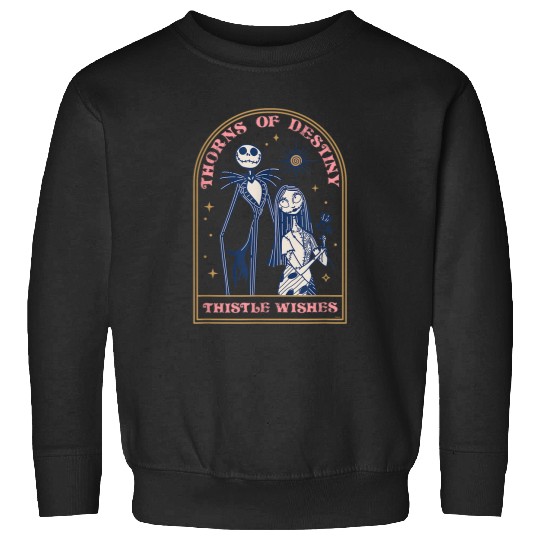 Disneyss The Nightmare Before Christmas Jack And Sally Destiny Sweatshirts