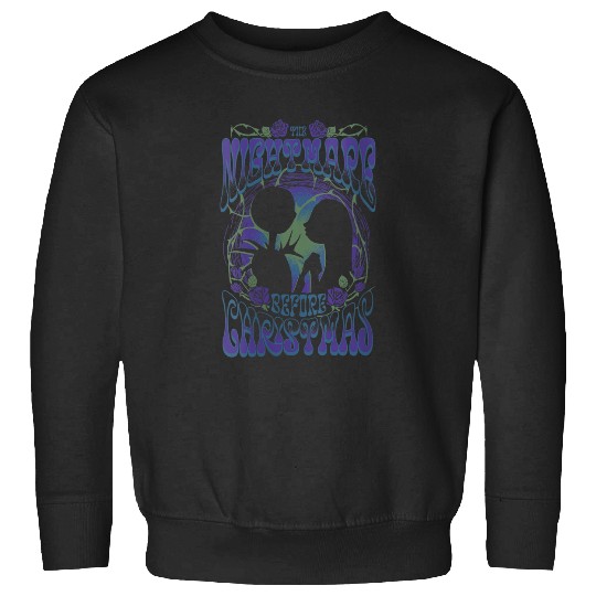Disneyss The Nightmare Before Christmas Jack Sally Retro Sweatshirts
