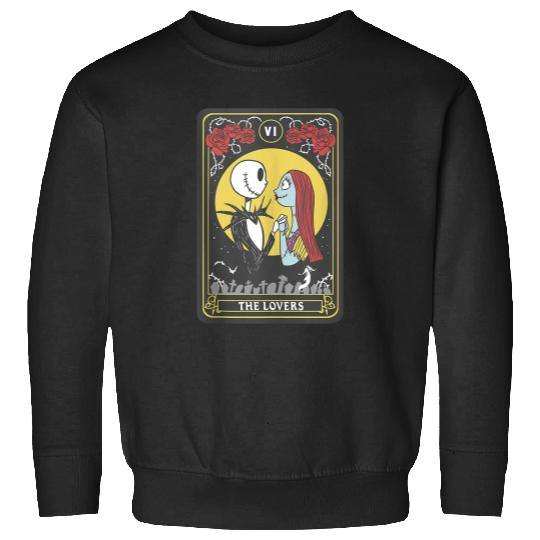 Disneyss The Nightmare Before Christmas Jack Sally Lovers Sweatshirts