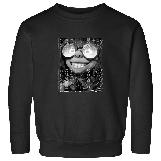 Disney and Pixars The Incredibles Edna Mode Fabu Sweatshirts