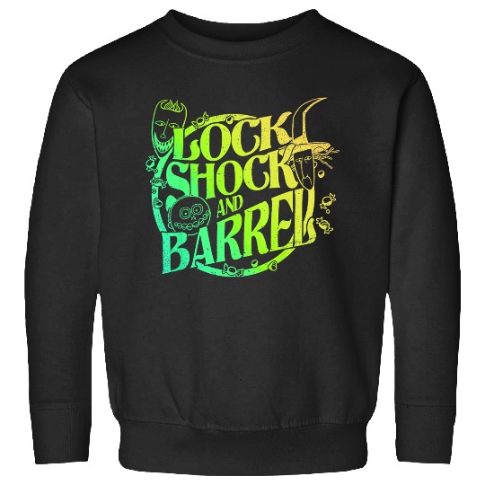 Disneyss The Nightmare Before Christmas Lock Shock Barrel V2 Sweatshirts