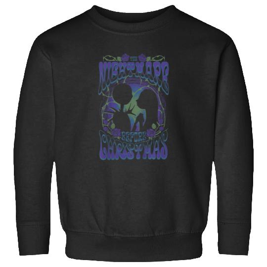 Disneyss The Nightmare Before Christmas Jack Sally Retro Sweatshirts