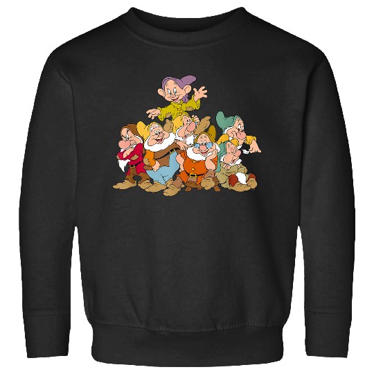 Disneys Snow White The Seven Dwarfs Group Fun Sweatshirts