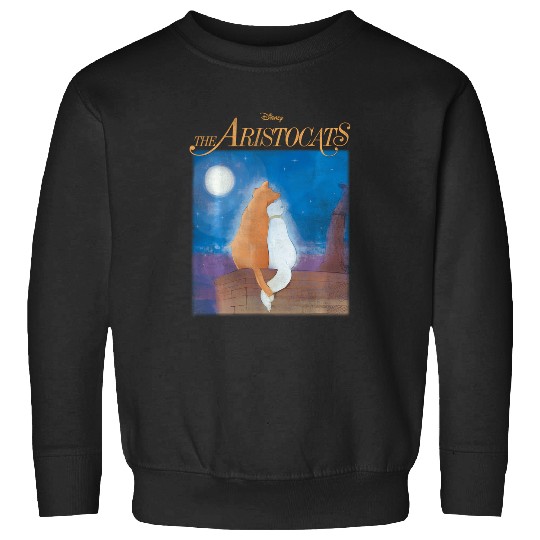 Disney The Aristocats Duchess Thomas Night Sky Portrait Sweatshirts