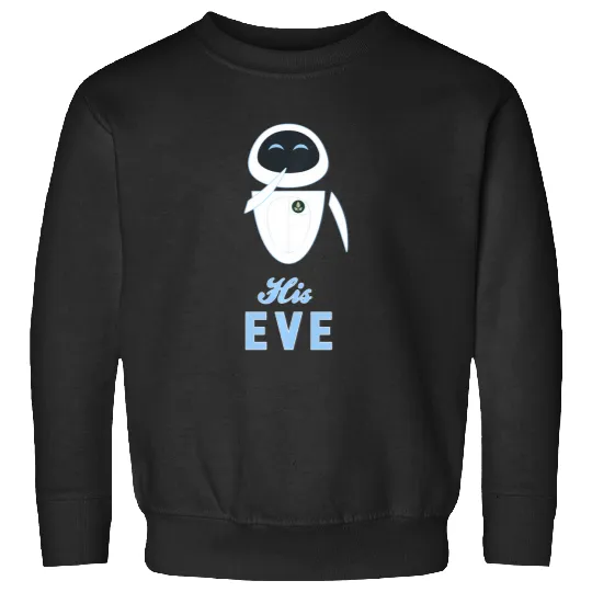 Disney Pixar Wall-E His Eve Couples Sweatshirts