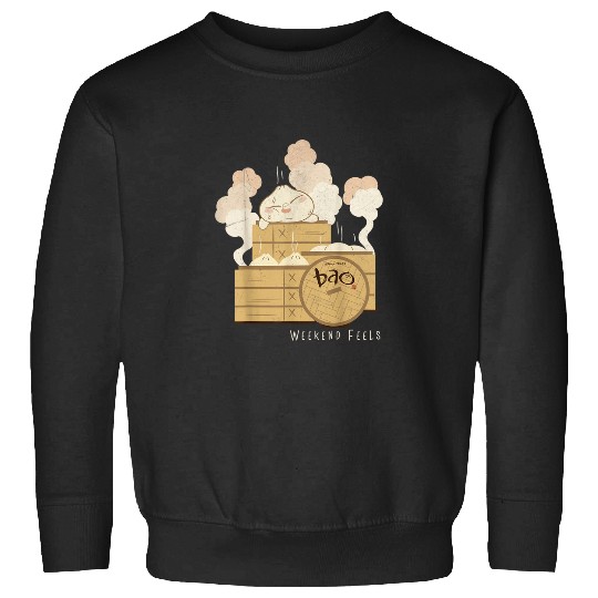 Disney Pixar Bao Weekend Feels  Dumpling Print Sweatshirts