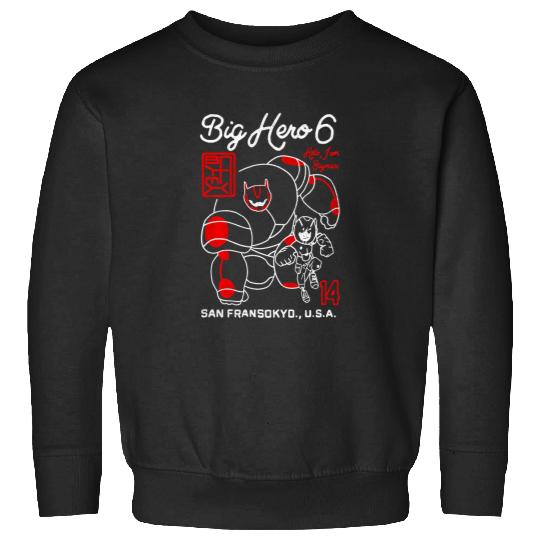 Disney Big Hero 6 Hello I Am Baymax And Hiro Sweatshirts