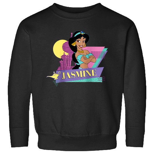 Disneyss Aladdin Retro 90s Couples Matching Princess Jasmine Sweatshirts